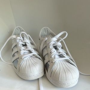 Adidas Originals Superstar TRANSPARENT Clear FZ0245 - Size Men 6.5 Women 8